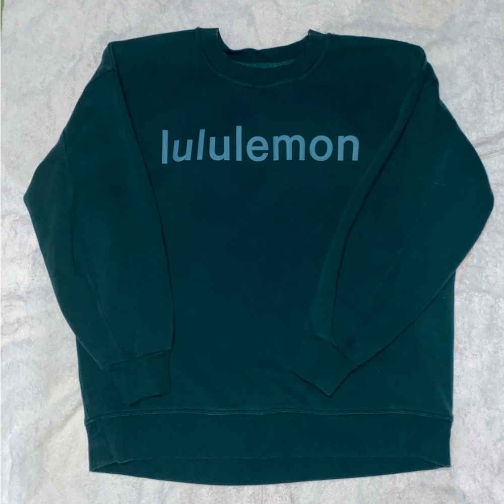 lululemon athletica Crewneck Sweatshirt - Teal